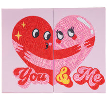 Load image into Gallery viewer, PixelPop™ Diamond Art — Date Night Edition — Heart to Heart