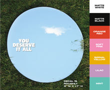 Load image into Gallery viewer, MIXTAPE MANTRAS - vinyl transfer decals - 2025 COLLECTION