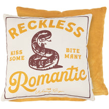 Load image into Gallery viewer, Reckless Romantic Pillow