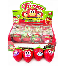 Load image into Gallery viewer, Funny Strawberry Pinch Squishy Toy
