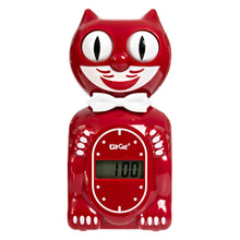 Load image into Gallery viewer, Solar Kit-Cat Digital Alarm Klock – Space Cherry