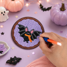 Load image into Gallery viewer, Halloween Diamond Art Coaster Kit | Hocus Pocus | DIY