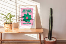 Load image into Gallery viewer, Not Fragile Like A Flower, Fragile like a Bom  | Femin Print