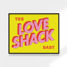 Load image into Gallery viewer, The Love Shack Print - Colorful Love Art, Valentine Home