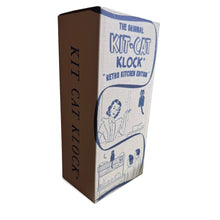 Load image into Gallery viewer, Retro Black Kitchen Edition Kit-Cat Klock