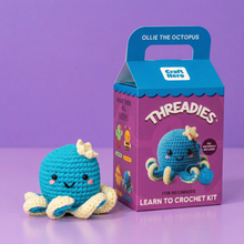 Load image into Gallery viewer, Crochet Kit for Beginners — Ollie the Octopus