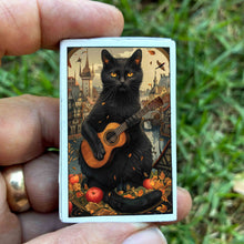 Load image into Gallery viewer, Matches • Halloween Black Cat • Home Decor for Candles