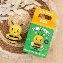 Load image into Gallery viewer, Crochet Kit for Beginners — Beatrice the Bee