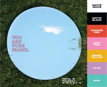 Load image into Gallery viewer, MIXTAPE MANTRAS - vinyl transfer decals - simple sayings