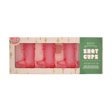 Load image into Gallery viewer, Western Pink Boot Shot Glasses