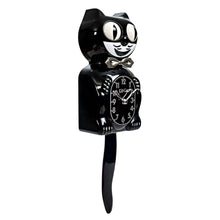 Load image into Gallery viewer, Retro Black Kitchen Edition Kit-Cat Klock
