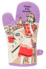 Load image into Gallery viewer, Oops, I'm Drunk Oven Mitt
