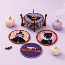 Load image into Gallery viewer, Halloween Diamond Art Coaster Kit | Hocus Pocus | DIY
