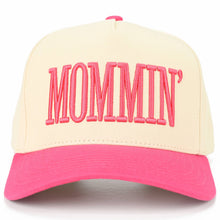 Load image into Gallery viewer, MOMMIN Letter Two Tone Trucker Cap