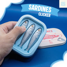 Load image into Gallery viewer, Sardine Can Fidget Clicker Toy 3D Print Funny Desk Fidget