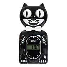 Load image into Gallery viewer, Solar Kit-Cat Digital Alarm Klock – Classic Black