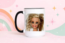 Load image into Gallery viewer, Funny Crazy Hair Doll Coffee Mug Novelty Gag Gift Mug