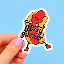 Load image into Gallery viewer, Glizzy Guzzler Hotdog | Funny Vinyl Sticker