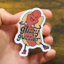Load image into Gallery viewer, Glizzy Guzzler Hotdog | Funny Vinyl Sticker