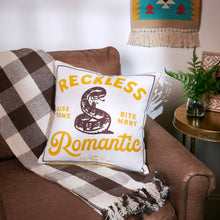 Load image into Gallery viewer, Reckless Romantic Pillow