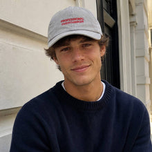 Load image into Gallery viewer, PROFESSIONAL OVERTHINKER Embroidered Washed Baseball Cap