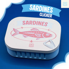 Load image into Gallery viewer, Sardine Can Fidget Clicker Toy 3D Print Funny Desk Fidget