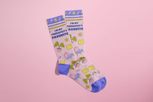 Load image into Gallery viewer, Therapists Favorite Socks (funny, mental health, stocking