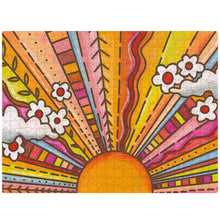 Load image into Gallery viewer, Floral Sun Puzzle