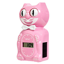 Load image into Gallery viewer, Solar Kit-Cat Digital Alarm Klock – Pink Satin