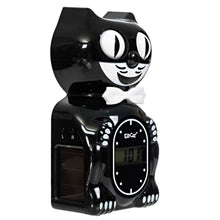 Load image into Gallery viewer, Solar Kit-Cat Digital Alarm Klock – Classic Black