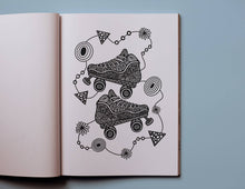 Load image into Gallery viewer, Dream in Color: Coloring Book &amp; Waterproof Stickers