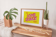 Load image into Gallery viewer, The Love Shack Print - Colorful Love Art, Valentine Home