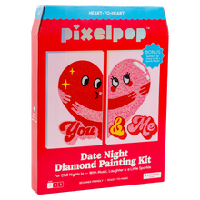 Load image into Gallery viewer, PixelPop™ Diamond Art — Date Night Edition — Heart to Heart