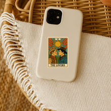 Load image into Gallery viewer, The Lovers Tarot Card Sticker – LGBTQ+ Cowboy Romancev
