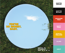 Load image into Gallery viewer, MIXTAPE MANTRAS - vinyl transfer decals - 2025 COLLECTION