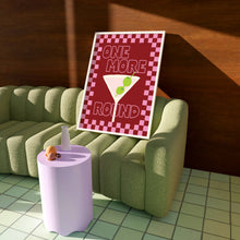Load image into Gallery viewer, One More Round - Cocktail Print | Martini Art