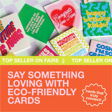 Load image into Gallery viewer, LUCKY WITH YOU - greeting card