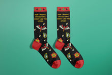 Load image into Gallery viewer, Tattoos Don't Like You Either Socks (funny gifts, alt gift)