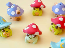 Load image into Gallery viewer, Magical Adorable Frog Clicker 3D Printed Fidget Keychain