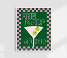 Load image into Gallery viewer, One More Round - Cocktail Print | Martini Art