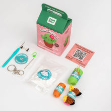 Load image into Gallery viewer, Crochet Kit for Beginners — Carla the Cactus