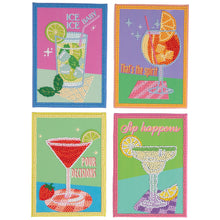 Load image into Gallery viewer, PixelPop™ Diamond Art — Girls’ Night — 5 O’Clock Somewhere