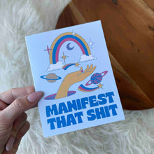 Load image into Gallery viewer, "Manifest That Sh*t" Greeting Card