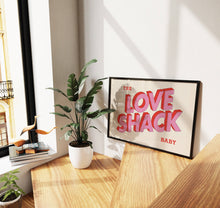 Load image into Gallery viewer, The Love Shack Print - Colorful Love Art, Valentine Home