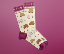 Load image into Gallery viewer, Boobs Socks  (funny gifts, novelty socks, feminist gift)