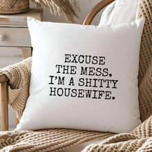 Load image into Gallery viewer, Excuse the Mess. Throw Pillow Cover - Home Decor